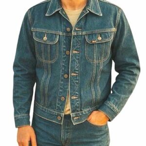 Vintage Lee Jacket Size 36R
Denim Jean Trucker Western USA Union Made